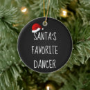Search for dance christmas tree decorations Santa