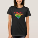 Search for rainbow heart tshirts Pride