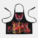 Search for vampire kids aprons Halloween