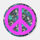Search for peace flower magnets Symbol