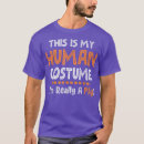 Search for lazy halloween costume tshirts Pig