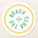 Search for club coasters Beach party