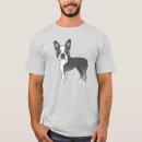Search for boston terrier cartoon tshirts Cute