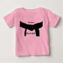 Search for black baby shirts Karate