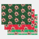 Search for german christmas wrapping paper Puppy