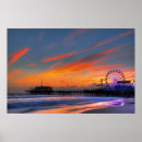 Search for santa monica pier posters Sunset