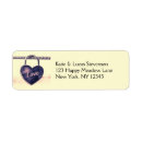 Search for purple love return address labels Heart