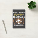 Search for airplane post it notes Pilot
