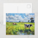 Search for grazing cows postcards Green