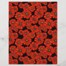 Search for floral scrapbook paper Black