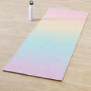 Search for pastel rainbow yoga mats Ombre