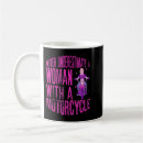 Search for funny motorcycle drinkware Woman