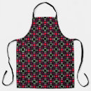 Search for black plaid aprons Geometric