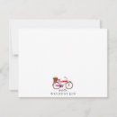 Search for bicycle note cards Whimsical