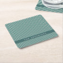 Search for green white pattern coasters Classic