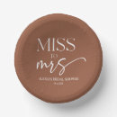 Search for miss to mrs plates Bridal shower