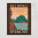 Search for superiority postcards Isle royale national park