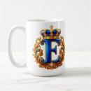 Search for royal blue monogram mugs Gold