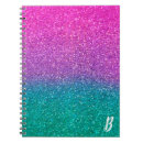 Search for purple sparkly glitter notebooks School