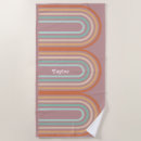 Search for pastel rainbow beach towels Boho