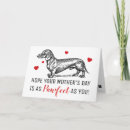 Search for dachshund mothers day cards Funny