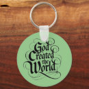 Search for god key rings Black and white