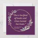 Search for literature invitations English