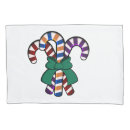 Search for candy cane pillowcases Winter