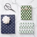 Search for white christmas tree wrapping paper Polka dots