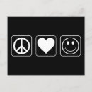 Search for peace love and happiness postcards Happy