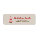 Search for candy cane return address labels White
