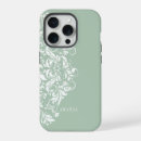 Search for green mandala iphone cases White