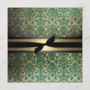 Search for black gold damask wedding invitations Bridal