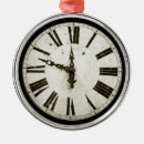 Search for antique clock christmas tree decorations Roman numerals