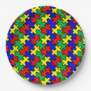 Search for puzzle pieces plates Pattern