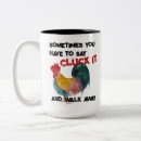 Search for funny farm mugs Rooster