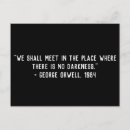 Search for orwell postcards Quote