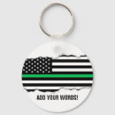 Search for lines key rings Green