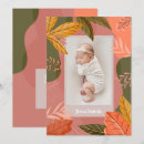 Search for fall birth announcement cards Elegant