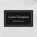 Search for attorney at law business cards Simple