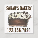 Search for chocolate business cards Dessert