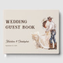Search for western wedding guest books Watercolor