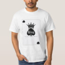 Search for king of spades tshirts Queen