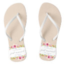 Search for just married flipflops Mr and mrs