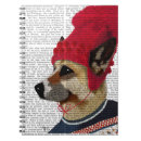 Search for animal print notebooks Dog