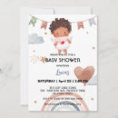 Search for afro baby shower invitations Black