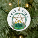 Search for solstice christmas tree decorations Pentacle