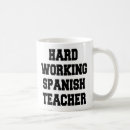 Search for spanish teacher mugs Work