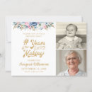 Search for 65th birthday invitations Floral