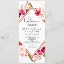 Search for burgundy and gold wedding programs Couple